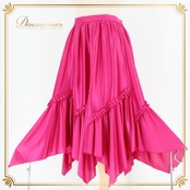 社交ダンス 衣装 スタンダード スカート レッスンウェア レディース SEKINE セキネ 無地 ピンク系 光沢感 派手 練習着 マゼンダ 上品 ダンスウェア おしゃれ スカートドレス フレアスカート 女性用スカート 練習用衣装 社交ダンス用 コスチューム シンプル デザイン 伸縮性あり 光沢素材 上質 大人の女性用 ピンクドレス カジュアルファッション レディースファッション