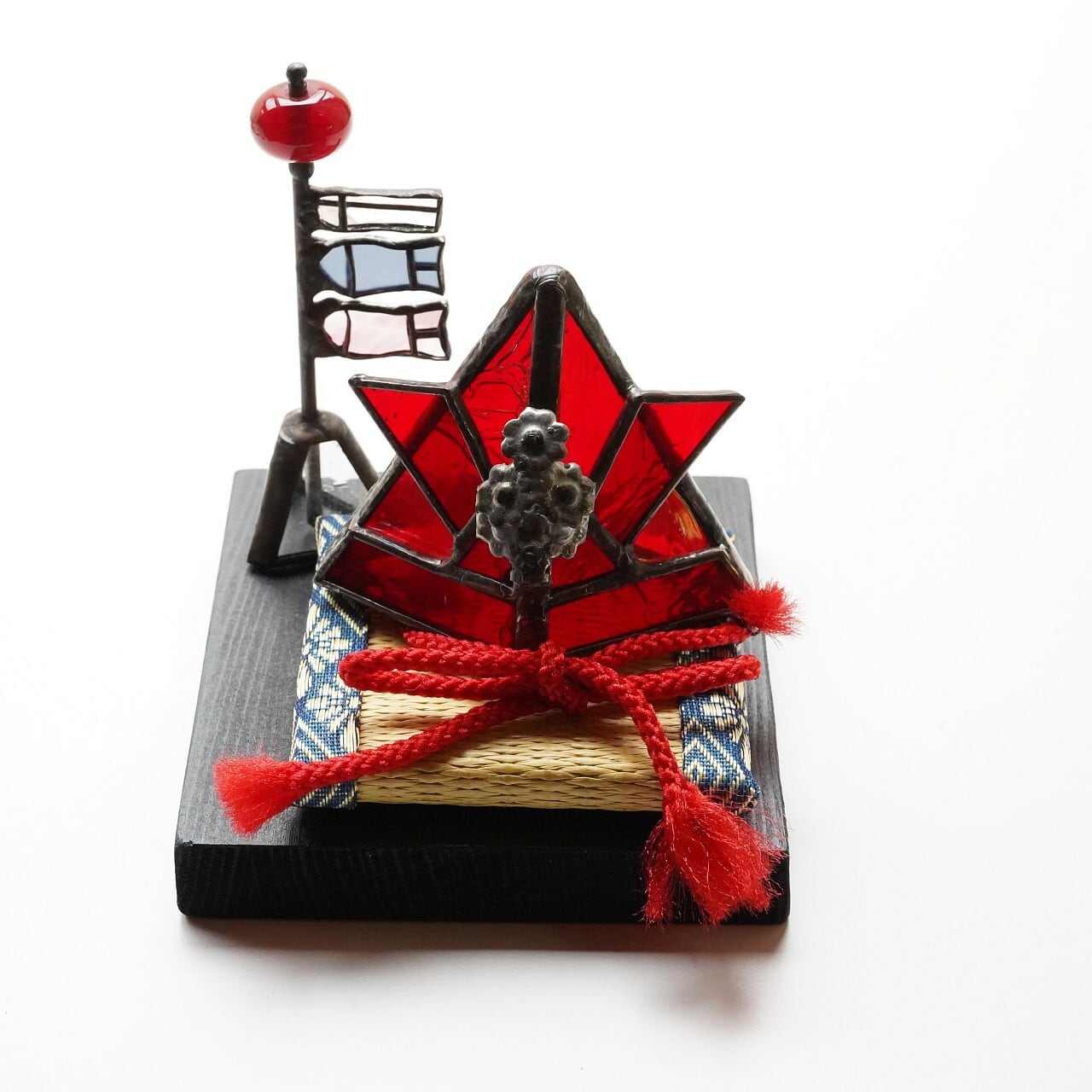 【森中 美佐江】ステンドグラス兜