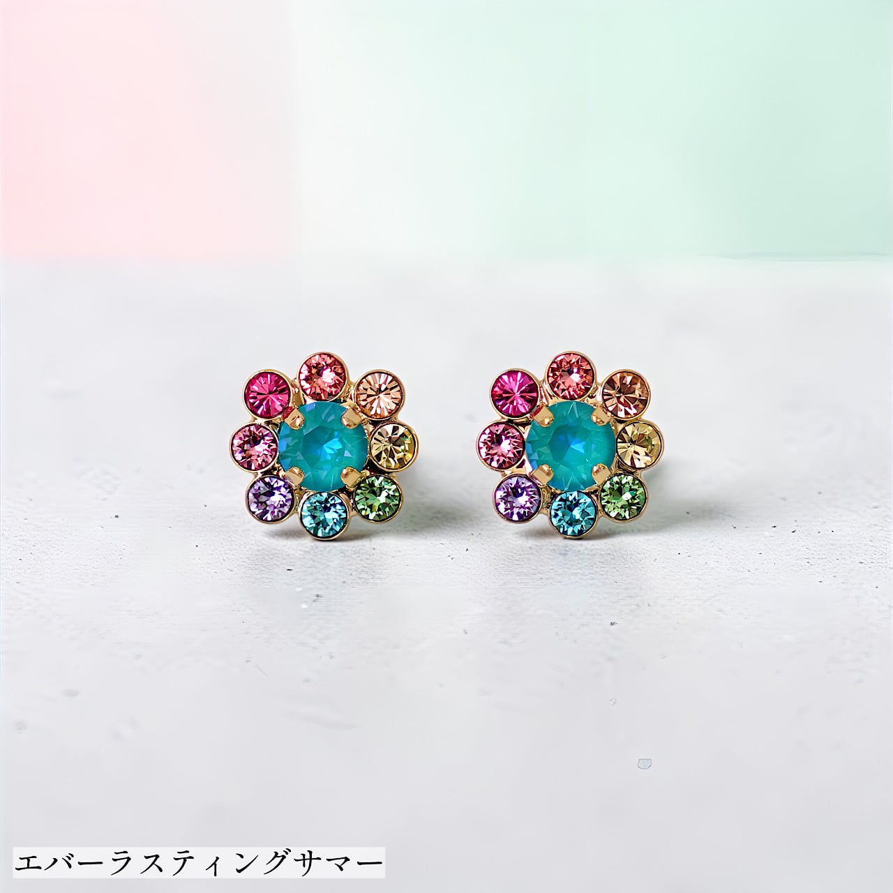 小花ピアス | MAKI NUMOTO (マキ ヌモト) ｜コスチュームジュエリー