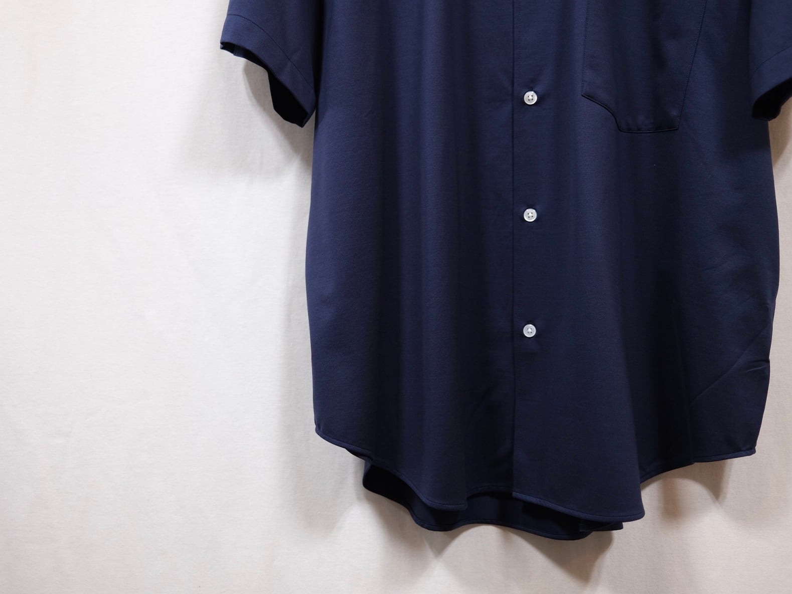 KANEMASA PHIL Atmosphere SS Shirt Navy M