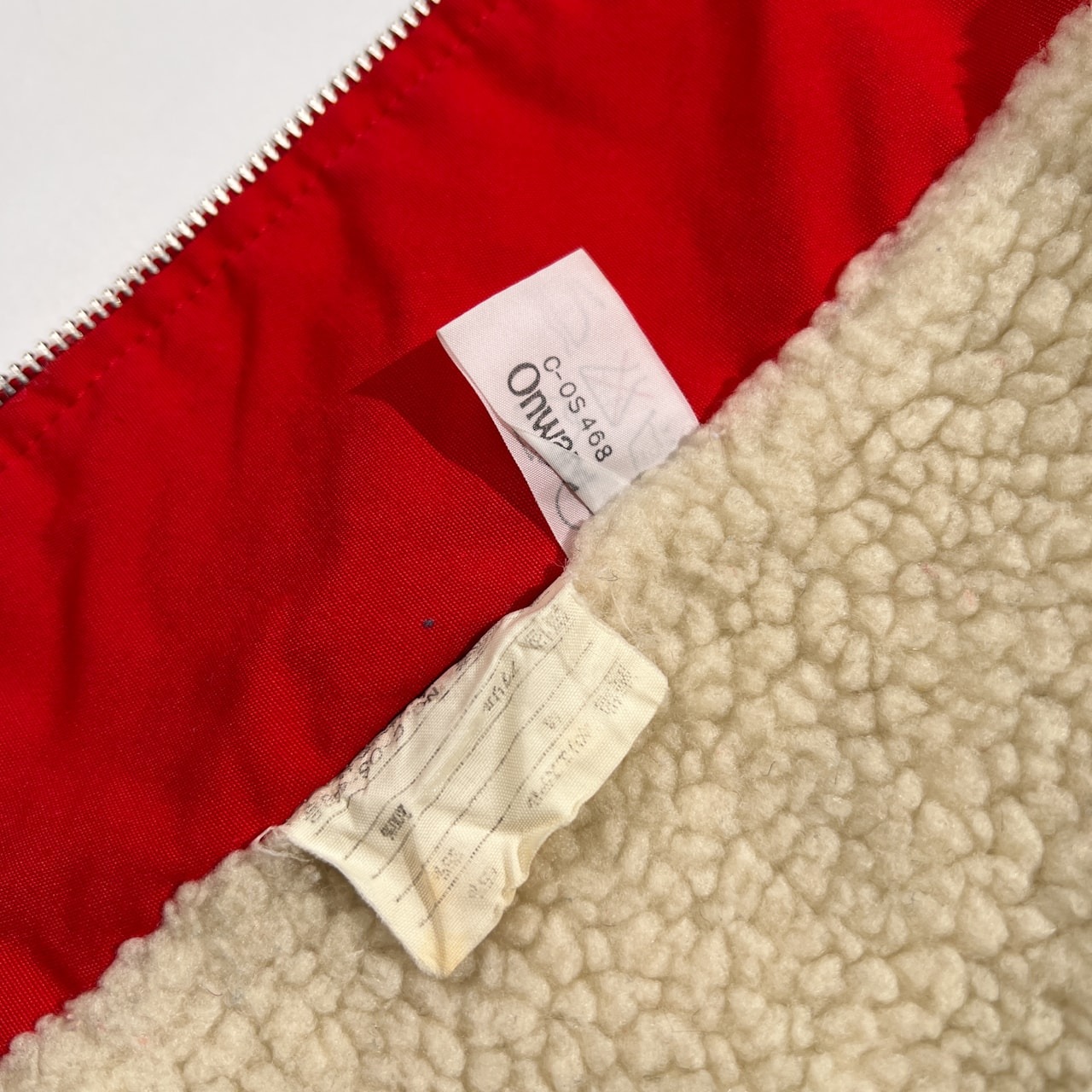 J.PRESS ジェイプレス 裏ボア フリース スイングトップ ブルゾン サイズ M /ビンテージ レッド系 樫山 アイビー トラッド 男女でも