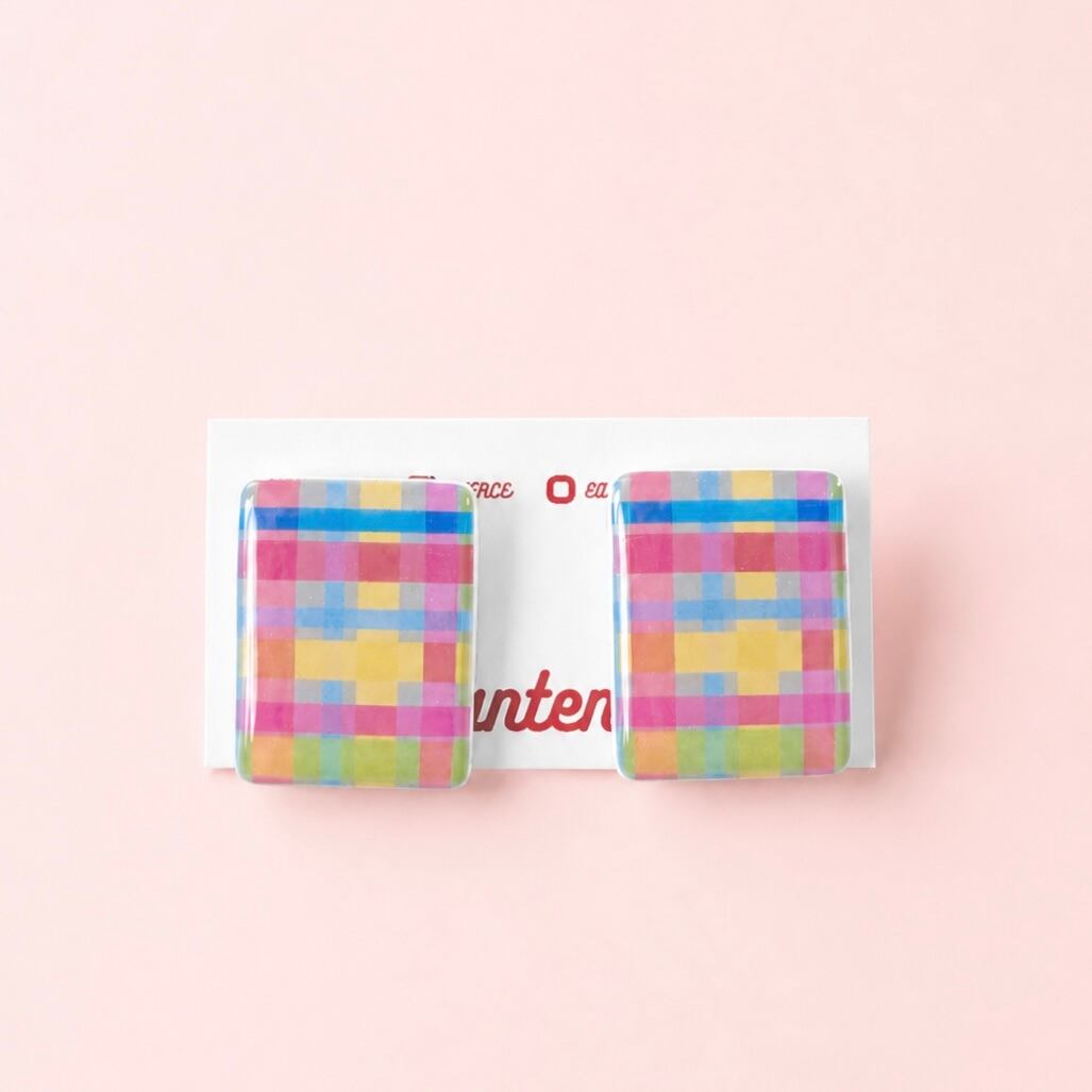 『tape』ピアス/イヤリング【ピンク】