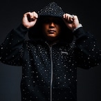 ESSENTIAL PLATE LUXURY RHINESTONE ZIP HOODIE