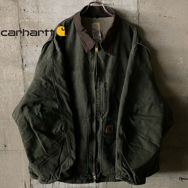 〖Carhartt〗made in Mexico C61 duck Detroit jacket/カーハート メキシコ製 c61 ダック デトロイトジャケット/4xlsize/#1225