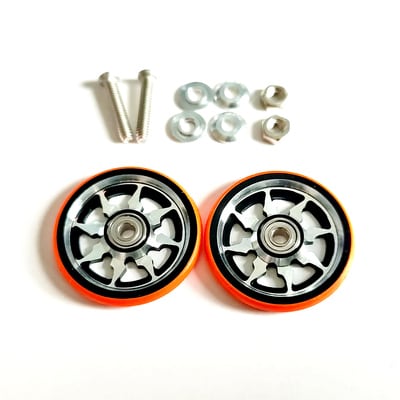 限定商品】19mmプラリング付アルミベアリングローラー（5本スポーク