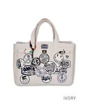 【直営限定ITEM】TYPE-B マルチワッペンターンロックハンドバッグ CQ-48507H