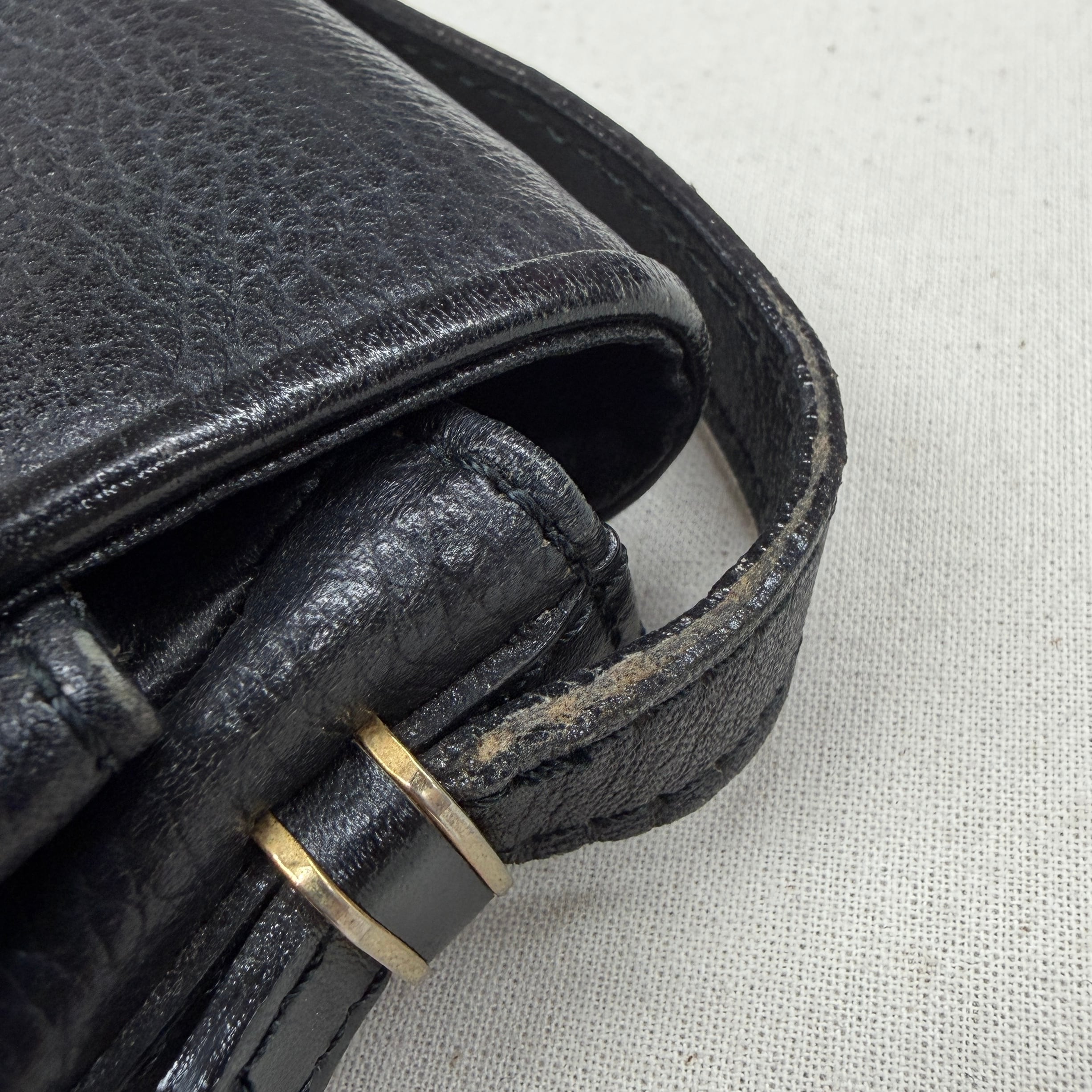 80-90s burberrys shoulder bag バーバリー 黒 ショルダーバッグ