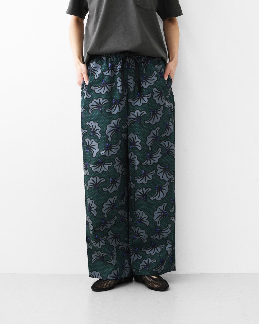 LE GLAZIK [ル・グラジック] BATIK EASY PANTS [LG-E0048BTK