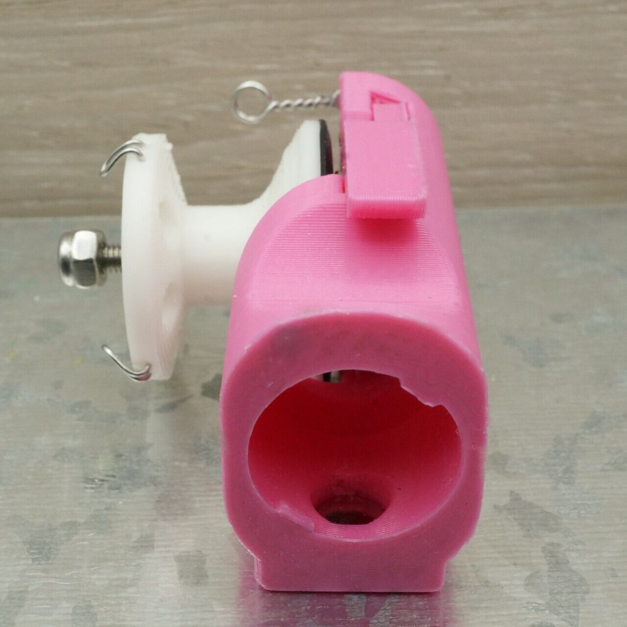 ワカサギ電動リールモジュール（ダイソー電消し用・ピンク） | PAY ID