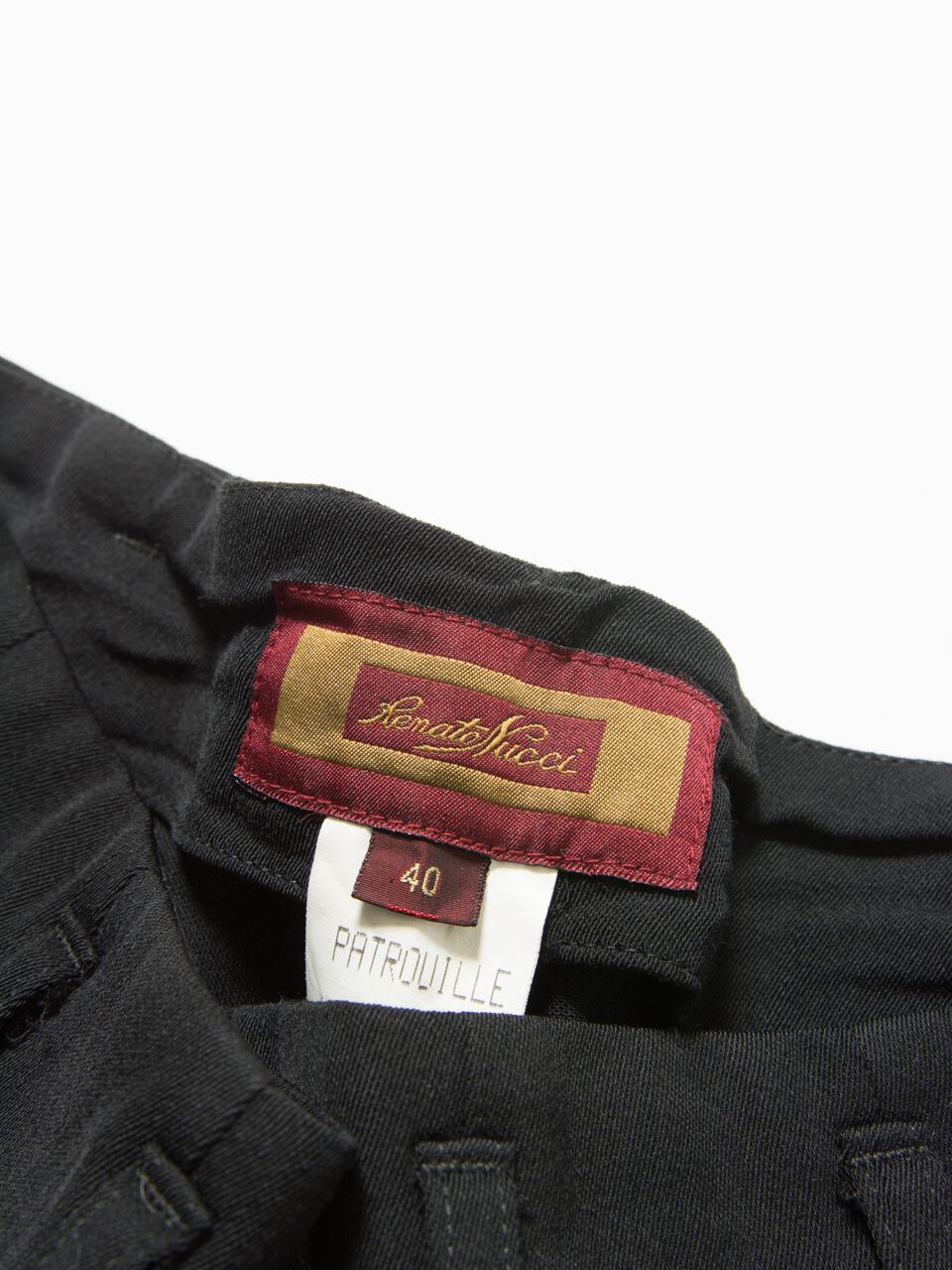 【Made in France】100% wool high waist trouser（フランス製 ハイウエストウールパンツ）