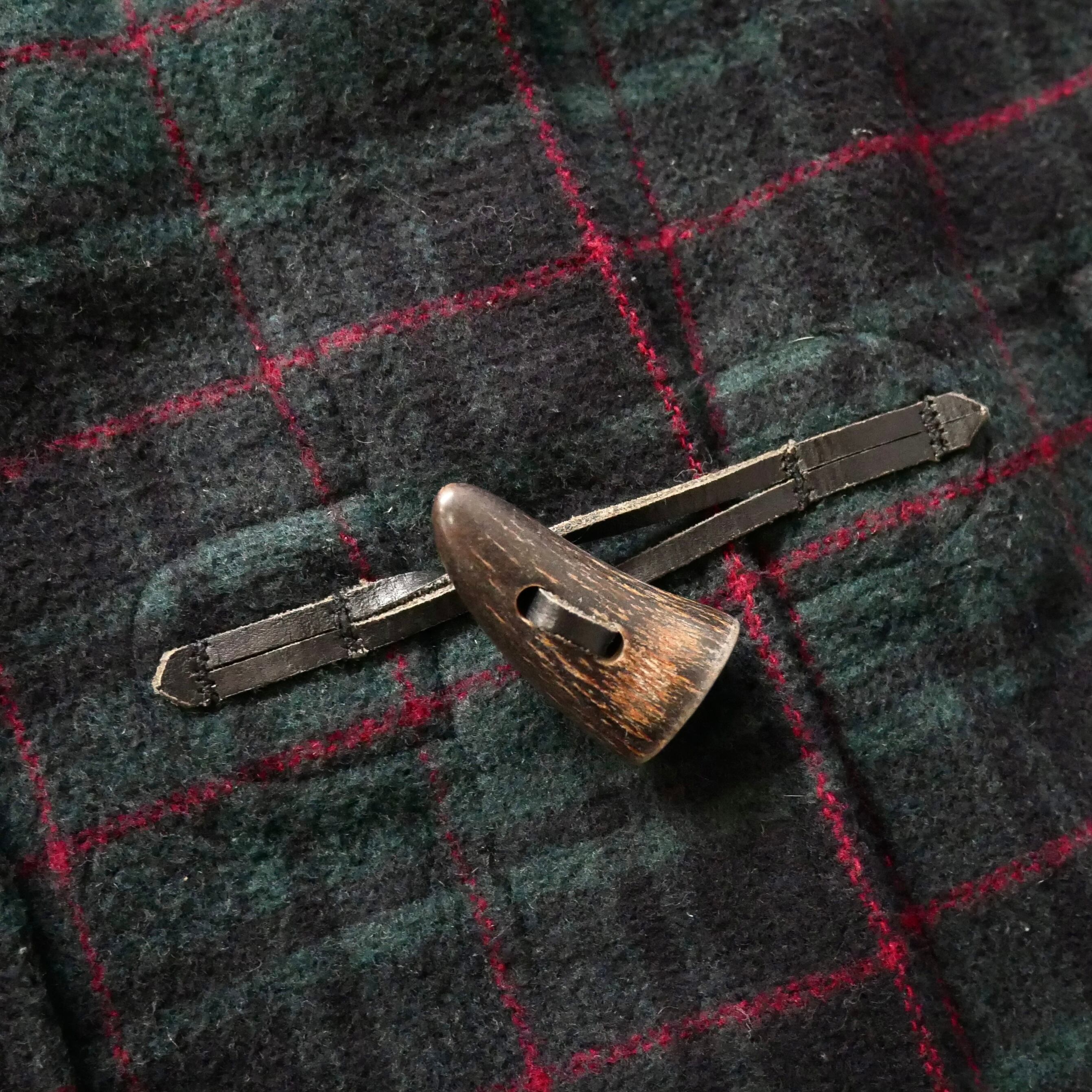 Made in England gloverall check duffle coat イングランド製