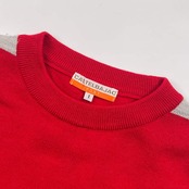 CASTELBAJAC SPORT カステルバジャック ウール ニット セーター 1/レッド レディース ゴルフ