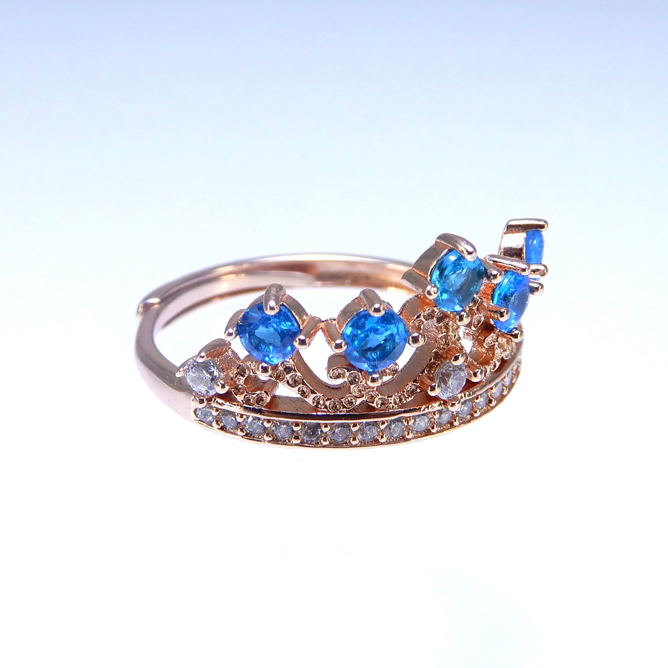 Princess Tiara Ring♦︎アパタイト♦︎PGカラー《0075》