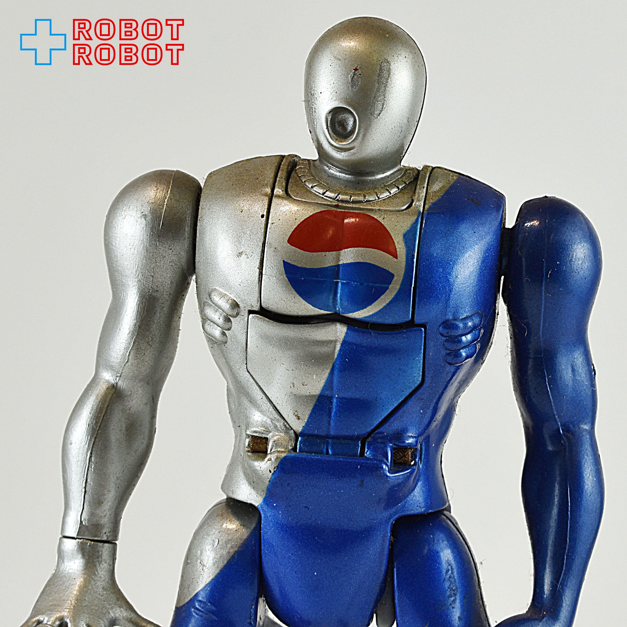 ペプシマンフィギュア 2nd 青バージョン未開封 バンダイ ペプシマン ブルー ヘッドチェンジ アクションフィギュア