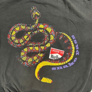 13471 Marlboro マルボロ 長袖Tシャツ 胸ポケット Ｌ