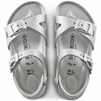 ［BIRKENSTOCK］Rio／リオEVA キッズ｜Metallic Silver（メタリックシルバー）