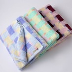 ＜マカロンチェック＞バスタオル
