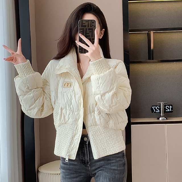 【outer】カラーショートダウン　M18851