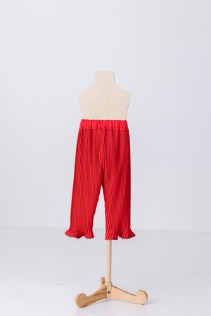 【23AW】folkmade(フォークメイド) pleats pants  red (LL) パンツ