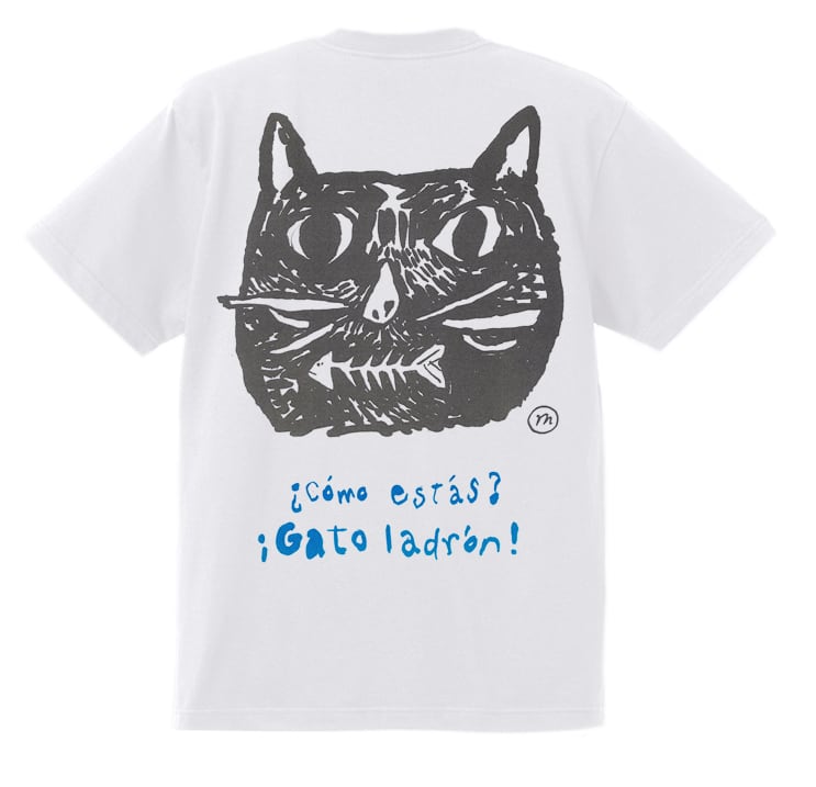チャリティTシャツ 村田篤司 / ドロボウネコちゃん ＜バックプリント