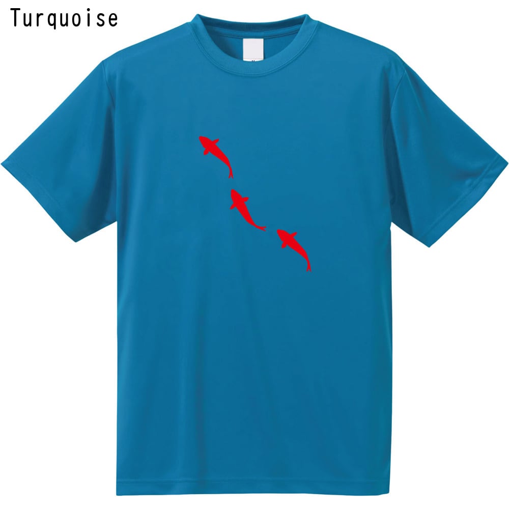 金魚シルエットロゴドライTシャツ | エナー(ener)