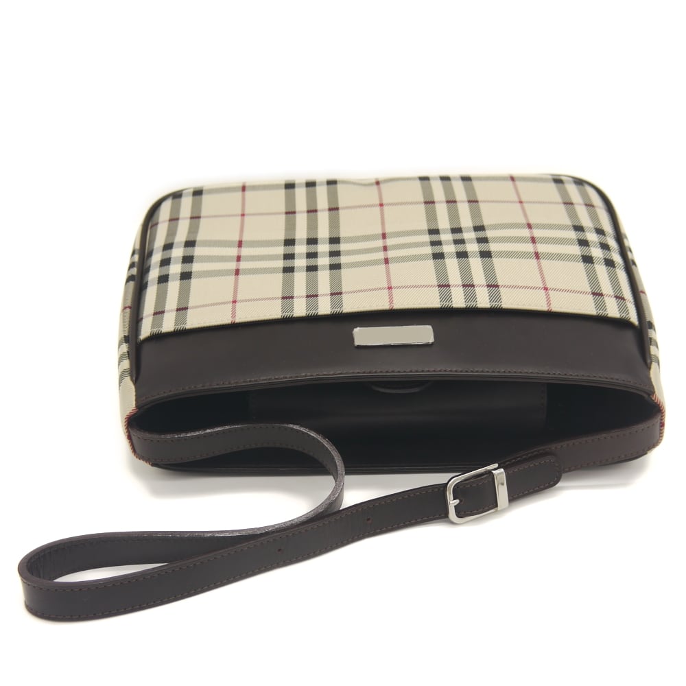 BURBERRY バーバリー ノバチェック柄 ショルダーバッグ Y05220