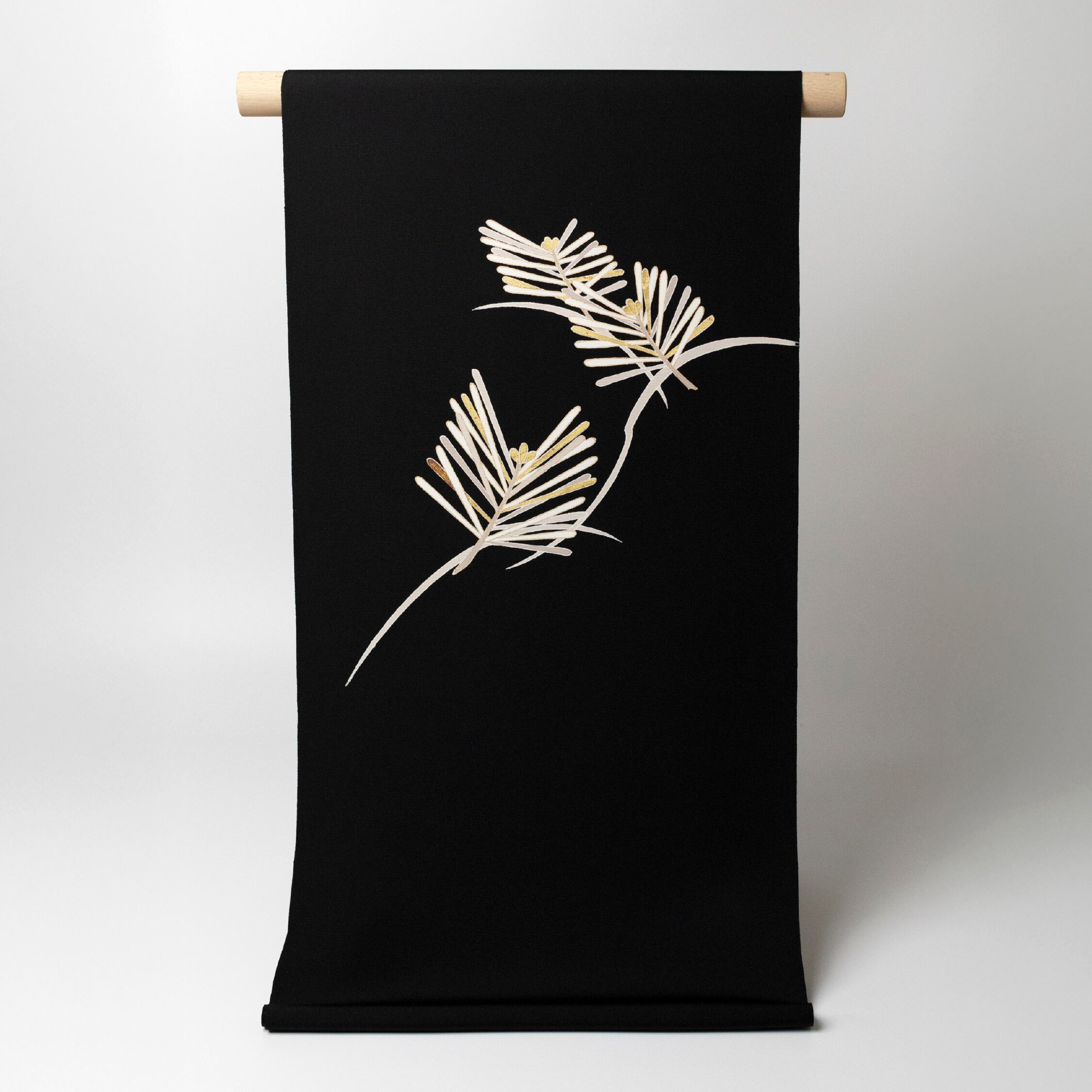 きものヱビス■ 日本工芸会正会員 木原 明 作 縮緬地開き名古屋帯 絞りに友禅名古屋帯 日本工芸会正会員 木原明作(G20_3076Py) 帯紹介