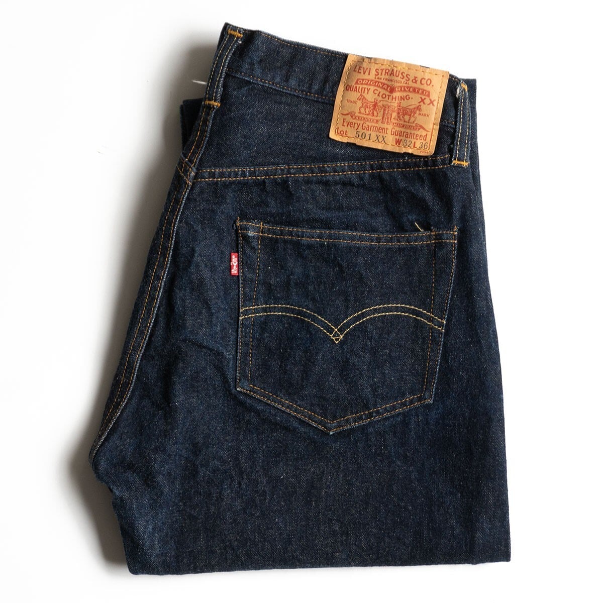 W33 L36】Levis 501 リーバイス ボタンフライ 縦落ち デニムパンツ