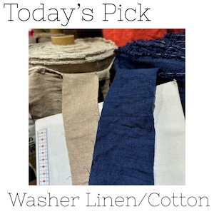 【Today's Pick】Waher Linen/Cotton【2024/05/07】