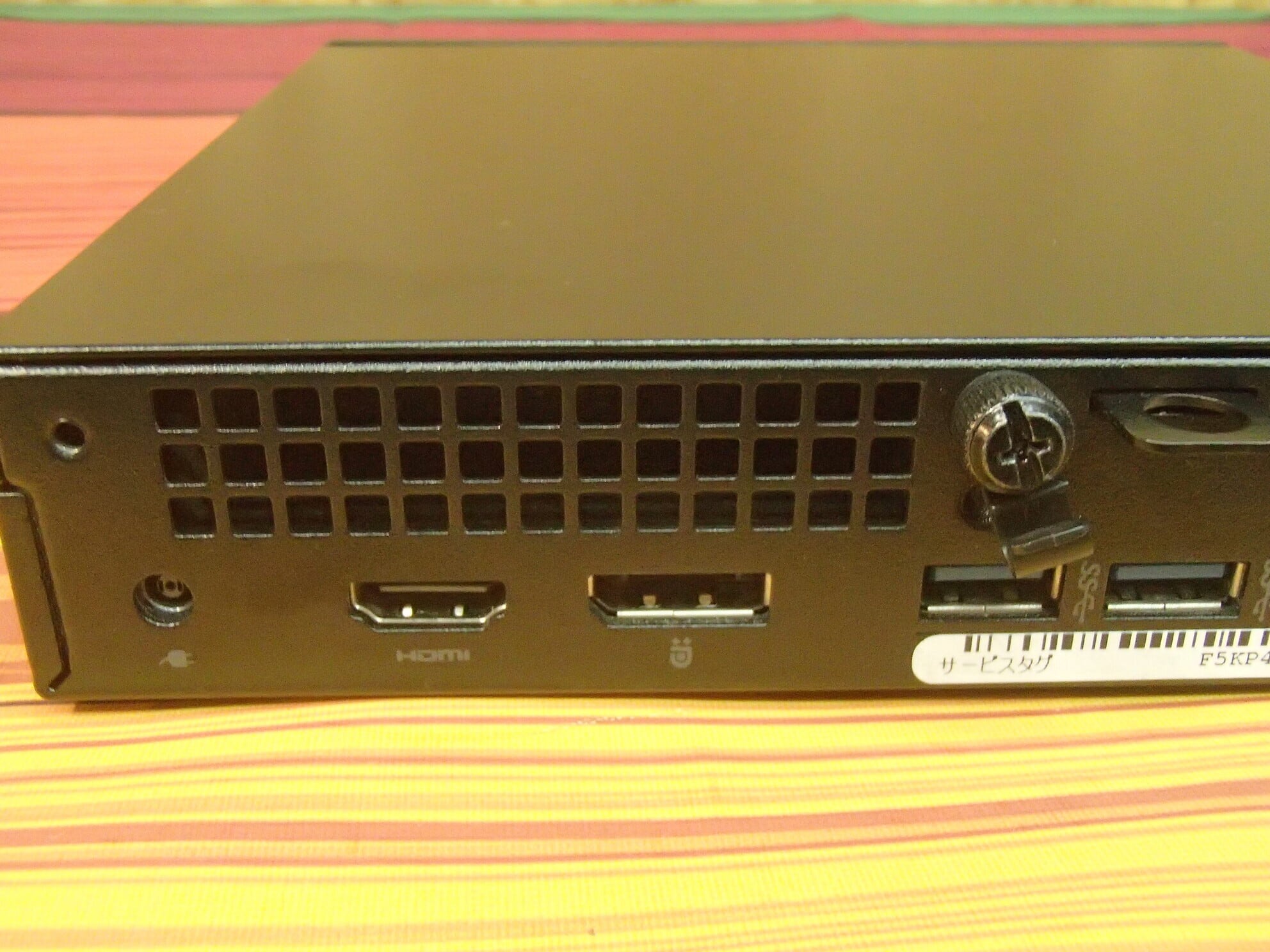 ランクB】動作確認整 DELL OptiPlex 3050 MFF Celeron G3900T/メモリ