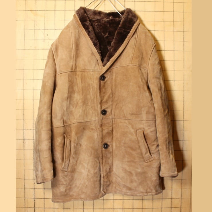 60s 70s THE BEST Original Shearling シープスキン ムートン レザー ...