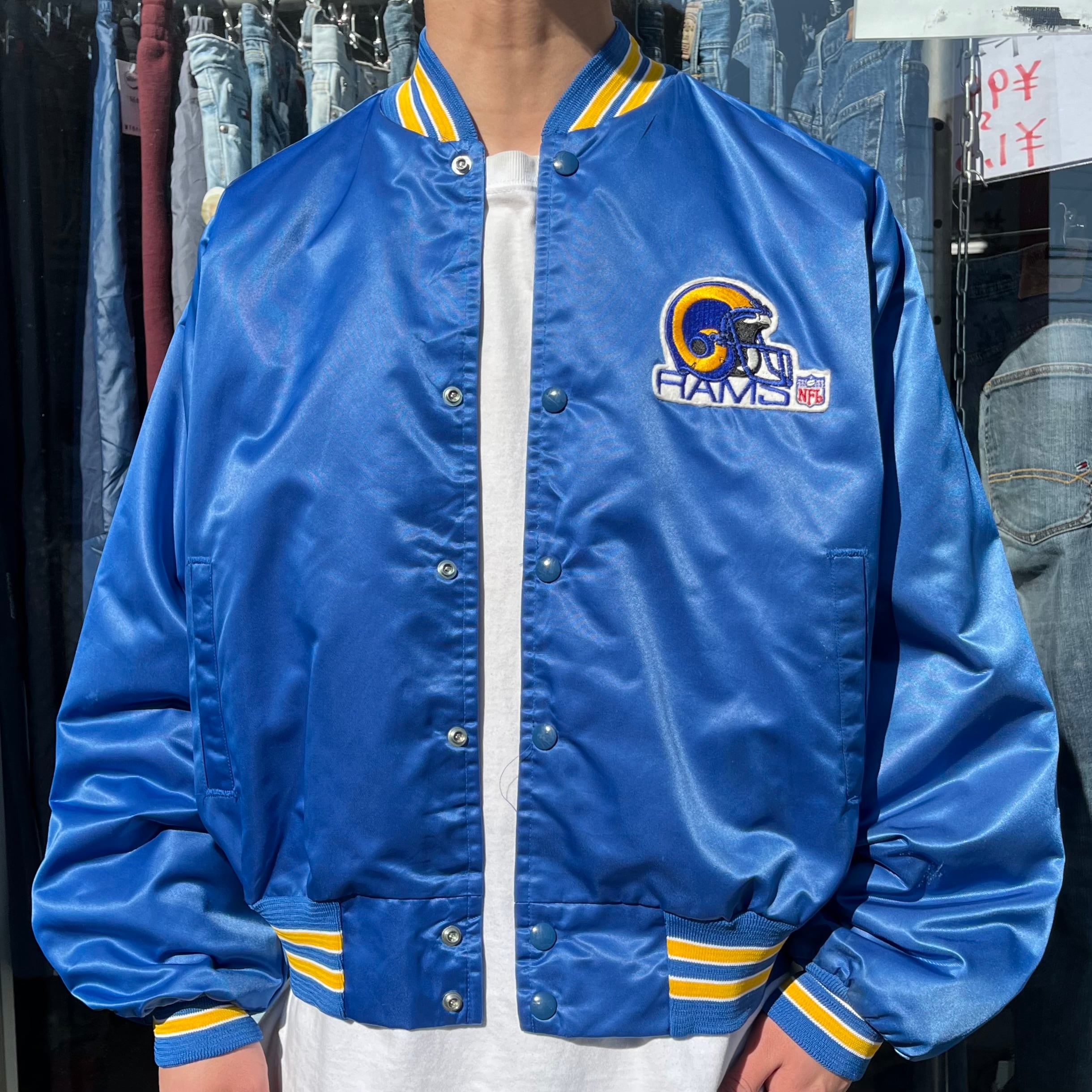 激安直営店 NFLインディアナポリス コルツ ナイロンジャケット風プル