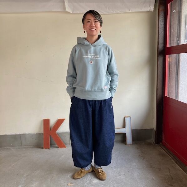 快晴堂 レディース パンツ ふわふわタックパンツ Girl's・マルチ