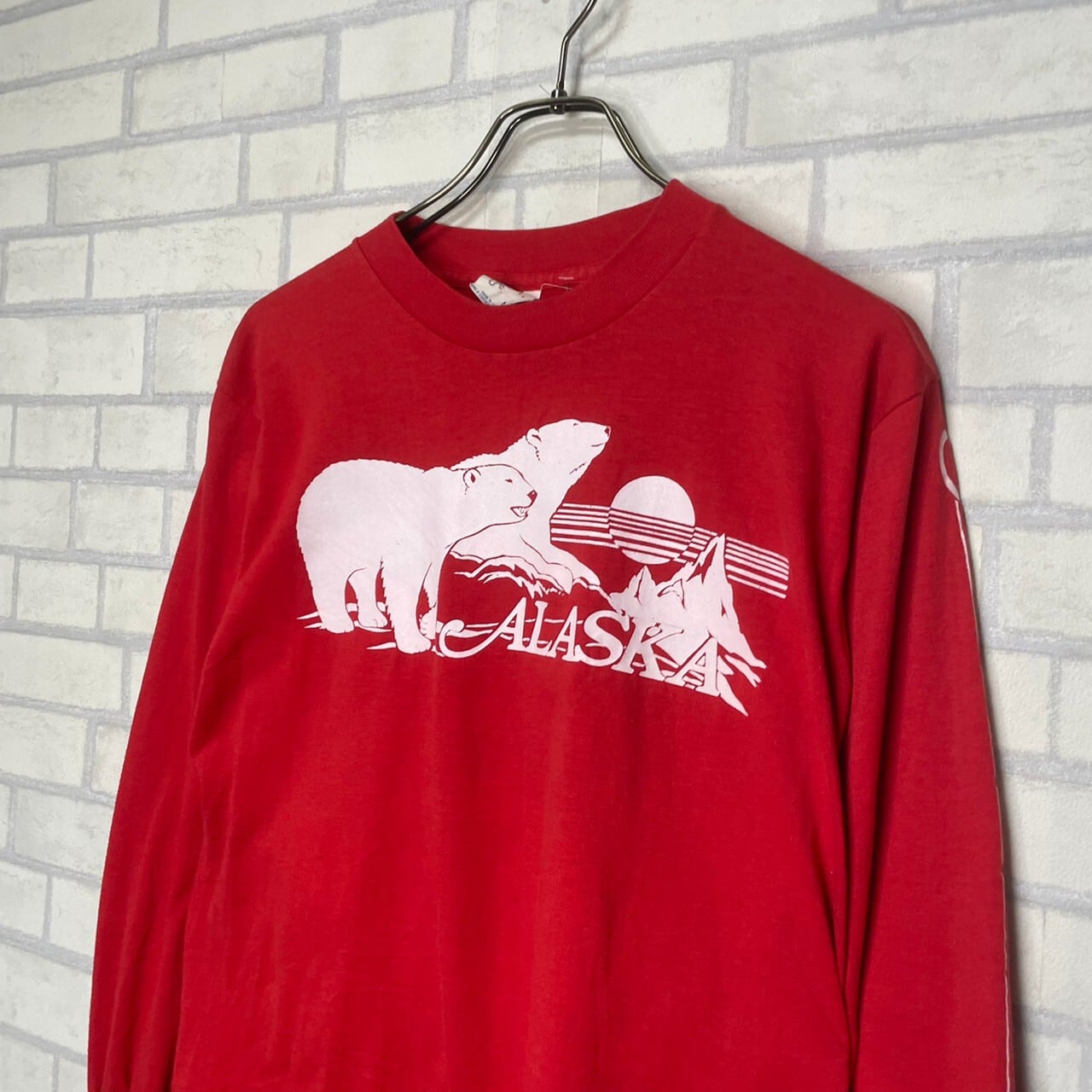 Made in USA】HEF T 長袖Tシャツ M 袖プリント ロンT | 古着屋OLDGREEN