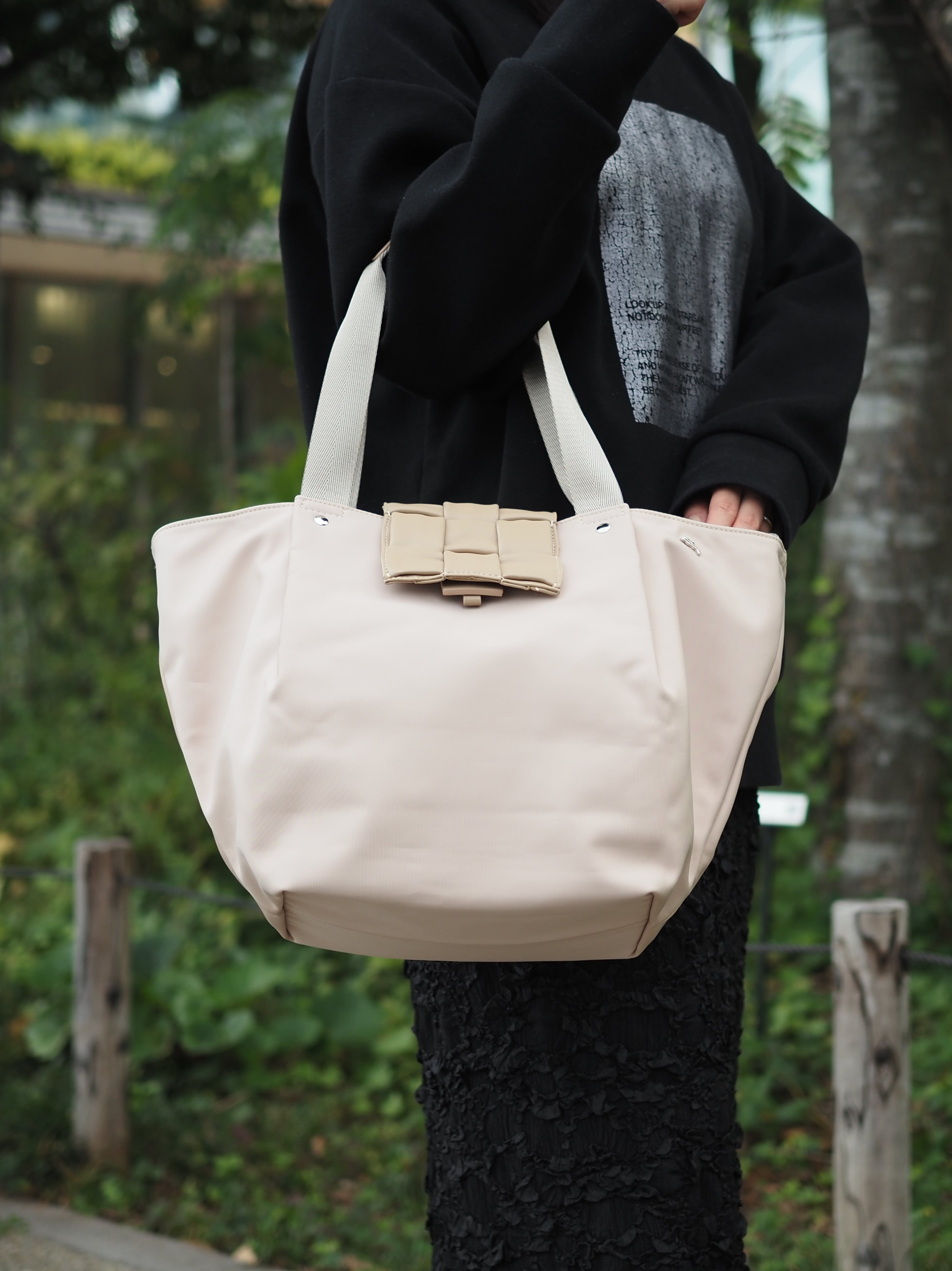 【50%OFF】2Wayトートバッグ EM-1515MAK(101010) ベージュ【2025 BLACK FRIDAY SALE】