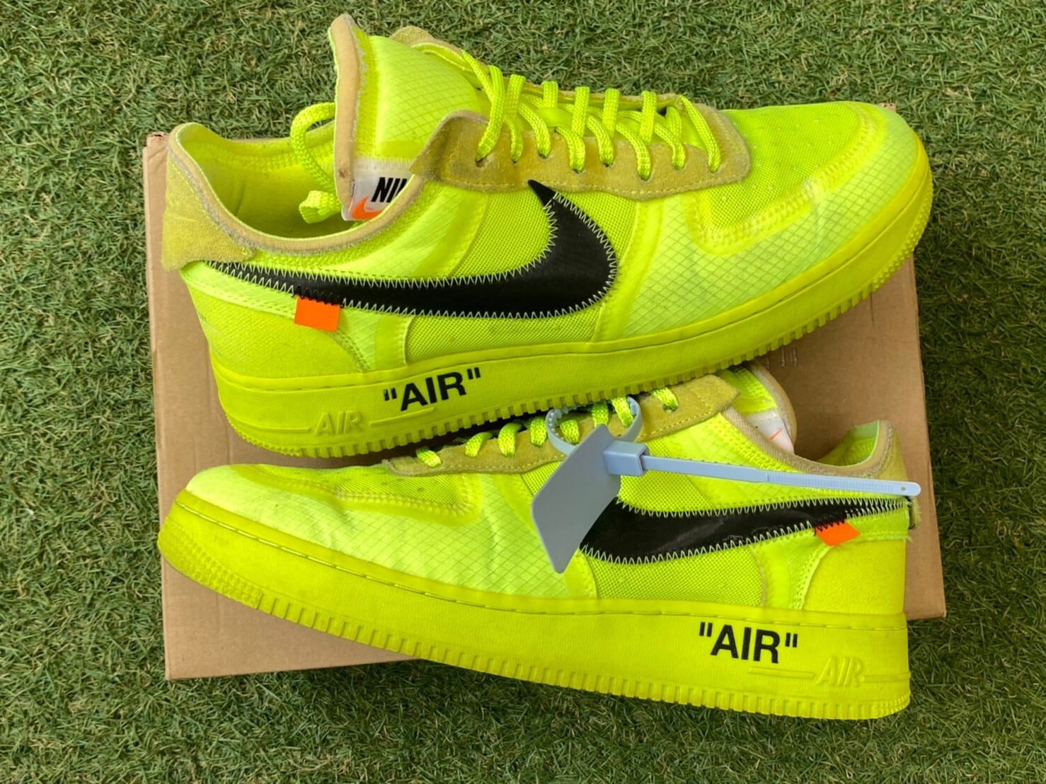 NIKE × OFF-WHITE THE 10: AIR FORCE 1 LOW VOLT AO4606-700 28.5 ...