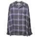 WACKO MARIA / ワコマリア 23AW OMBRE CHECK OPEN COLLAR SHIRT 長袖シャツ