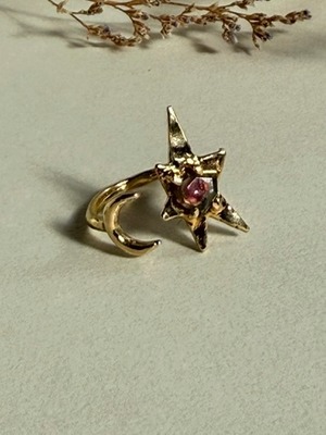 月と星・バイカラートルマリンSVリング | RUKUS