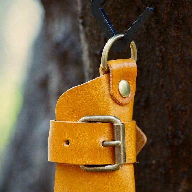 AS2OV （アッソブ）ポータブルスティックバーナー 専用レザーケース