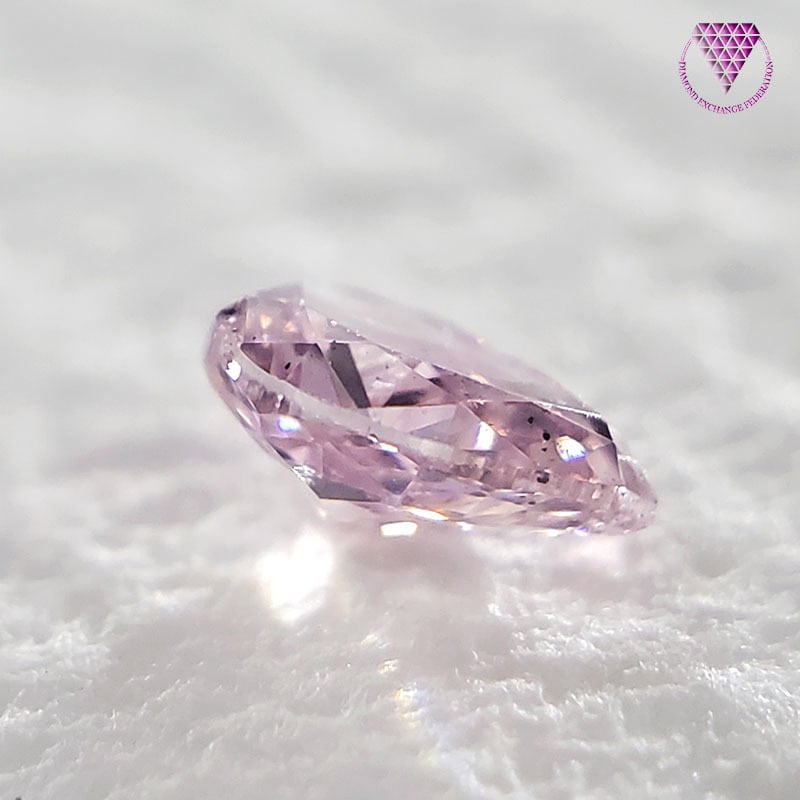 0.086 ct Fancy Intense Pink GIA 天然 ピンク ダイヤモンド ペア ...