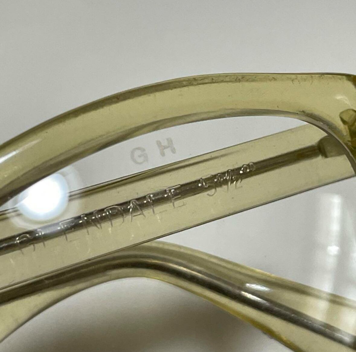 GLENDALE OPTICAL セーフティグラス フレッシュ クロスヒンジ GLENDALE OPTICAL セーフティグラス フレッシュ クロスヒンジ