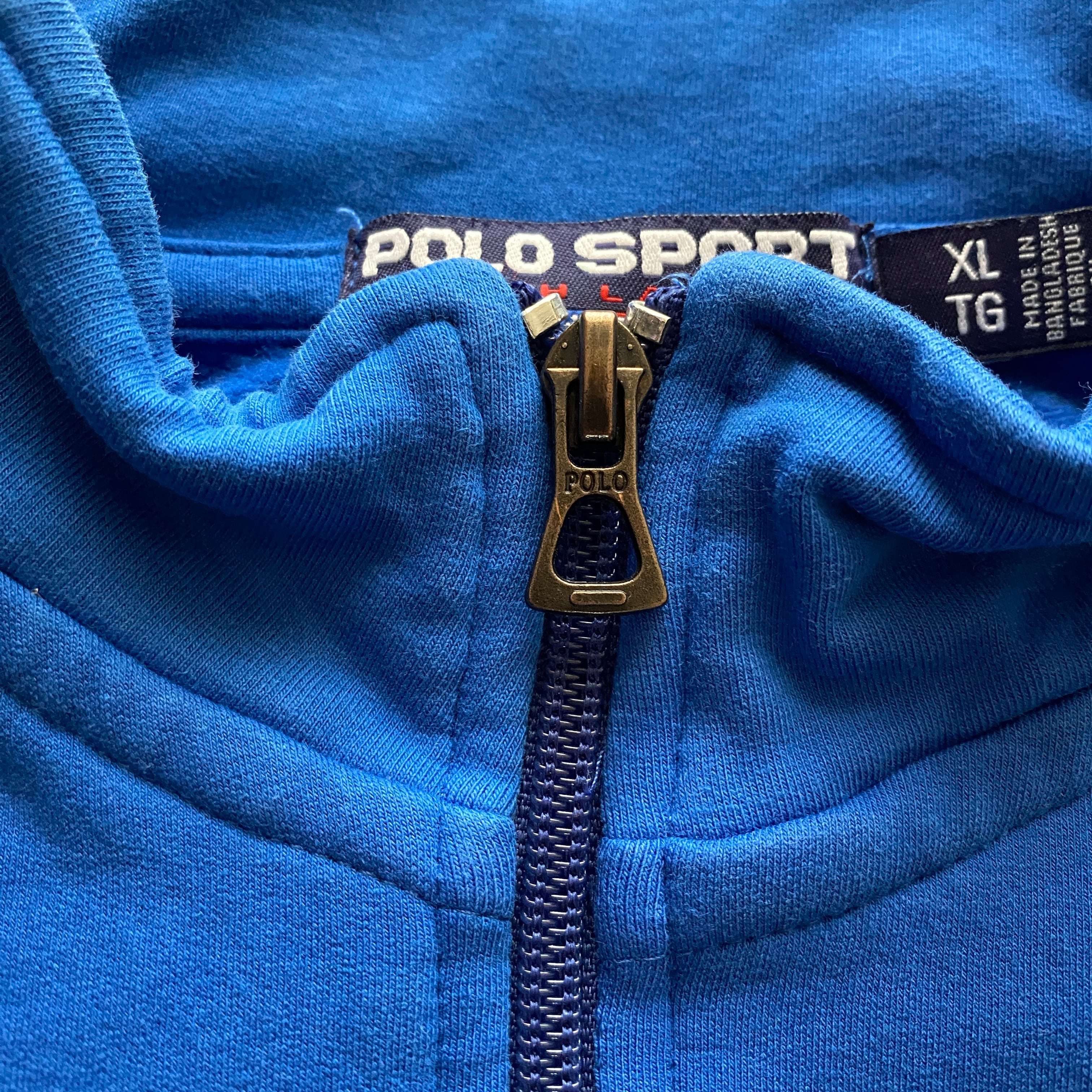 polo sport ポロスポーツ　ラルフローレン  スウェット　ハーフZIP