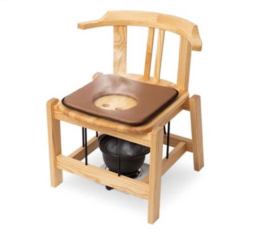 【未使用】ヨモギ蒸し椅子