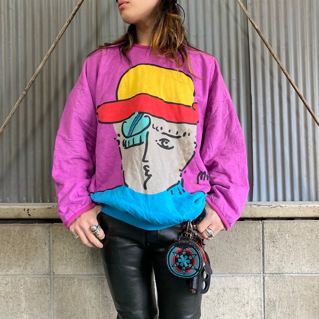 希少 Peter Max ピーターマックス スウェット vintage（80年代 