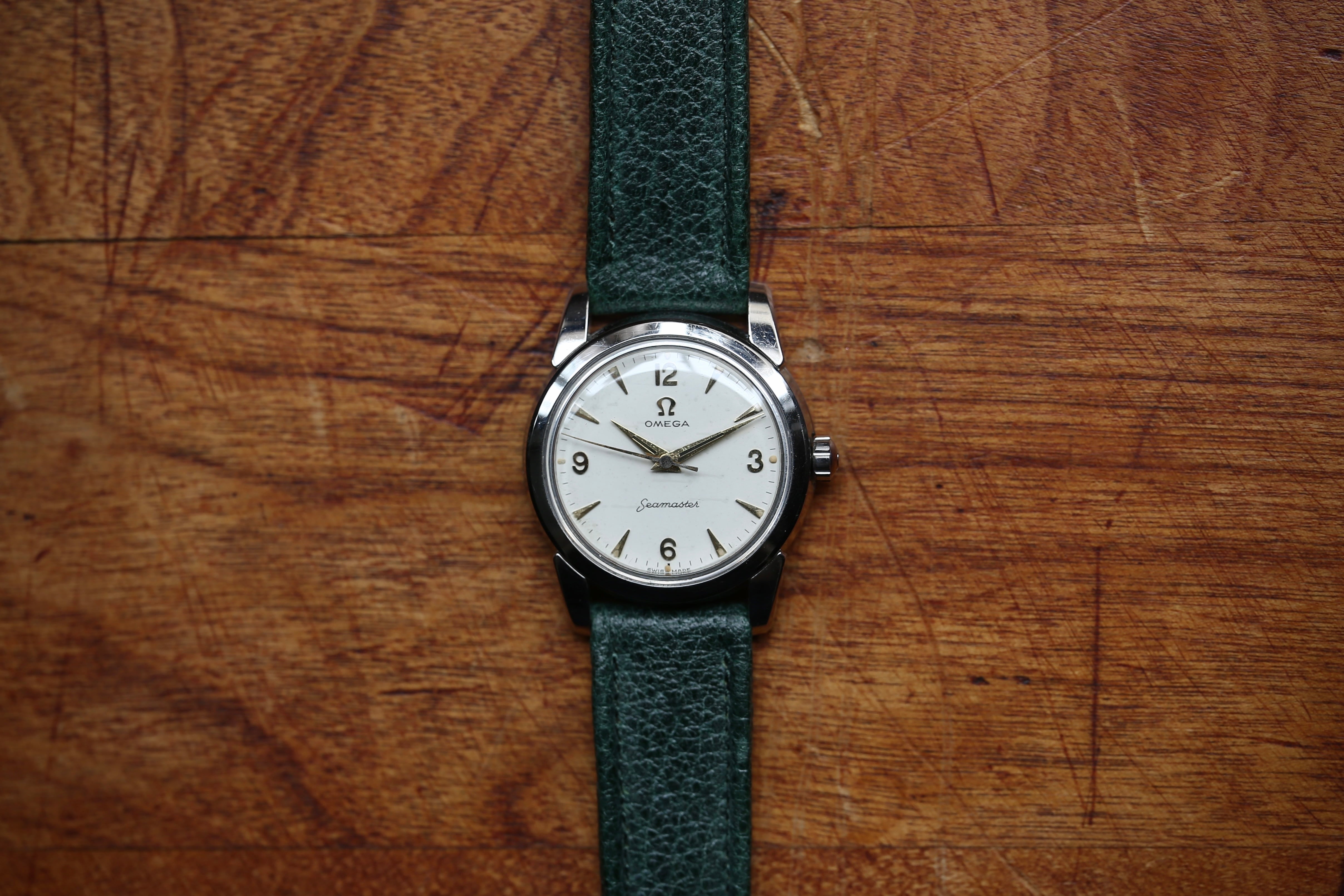 OMEGA】 1957年製 オメガ 『シーマスター』 ミニサイズ ソリッド
