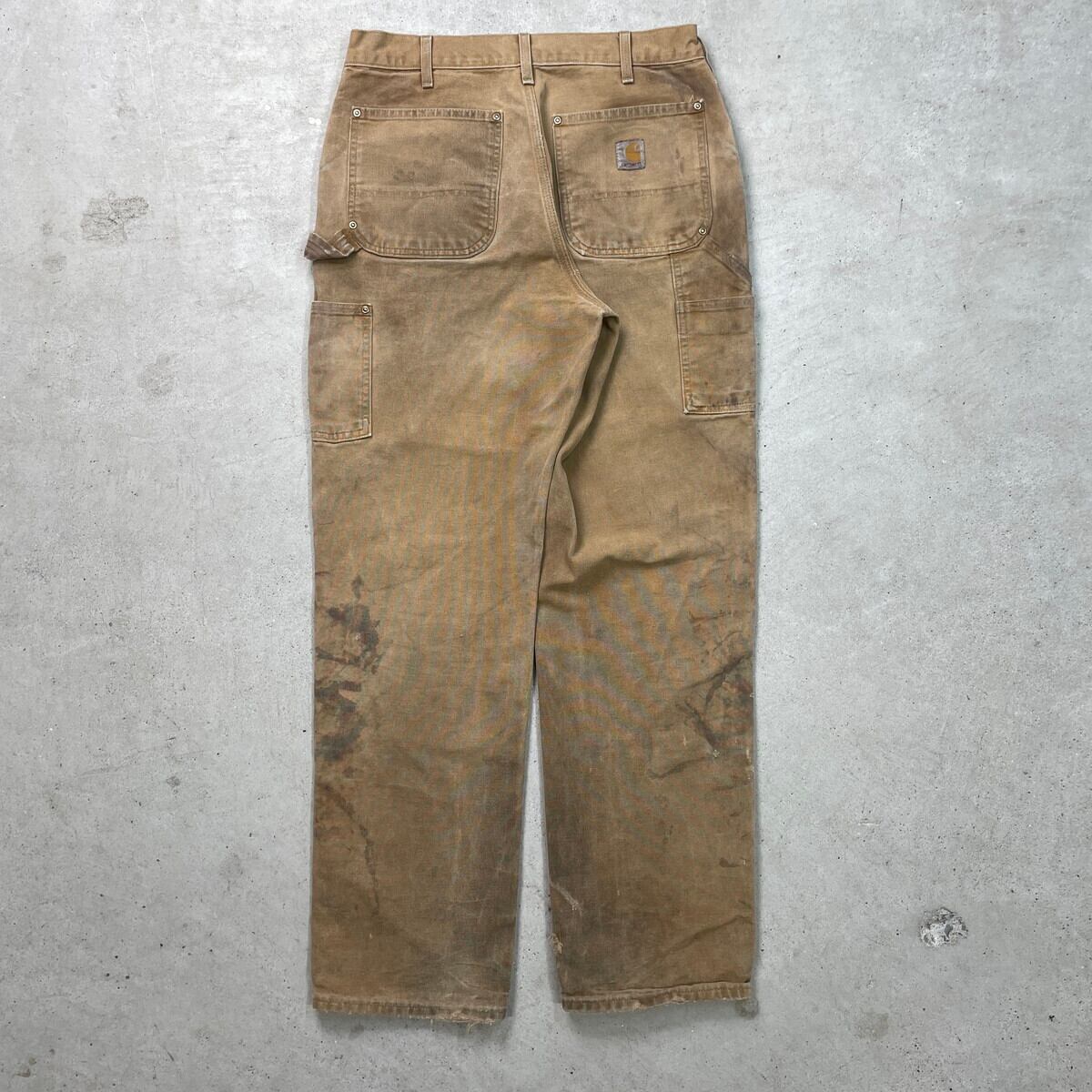 USA製 Carhartt カーハート ダブルニー ダック ペインターパンツ