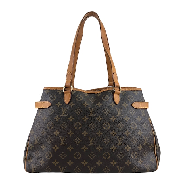 LOUIS VUITTON ルイヴィトン ハンドバッグ ブラウン モノグラム PVCレザー バティニョール オリジンタル M51154 vintage ヴィンテージ オールド y6xita