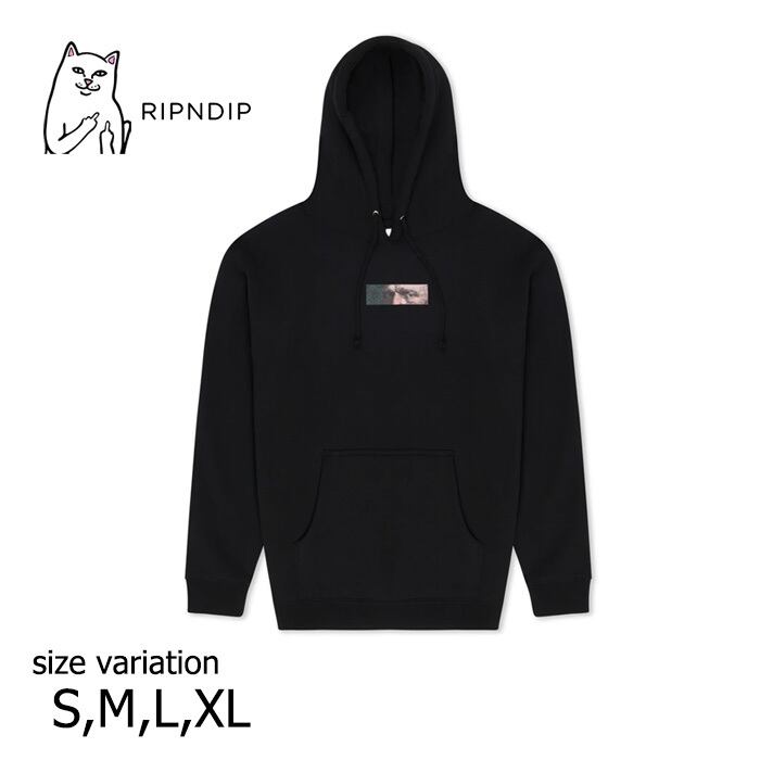 RIPNDIP VAN NERMAL HOODIE BLACK リップンディップ フーディー