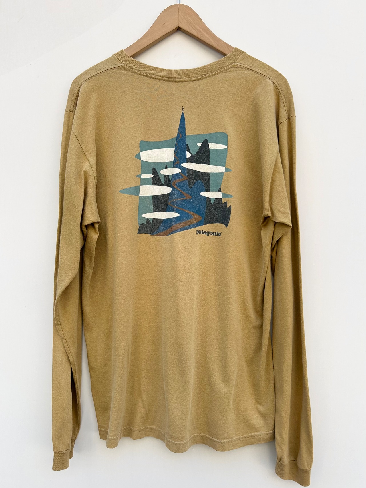90〜00s Patagonia L/S Tee MADE IN USA Size M