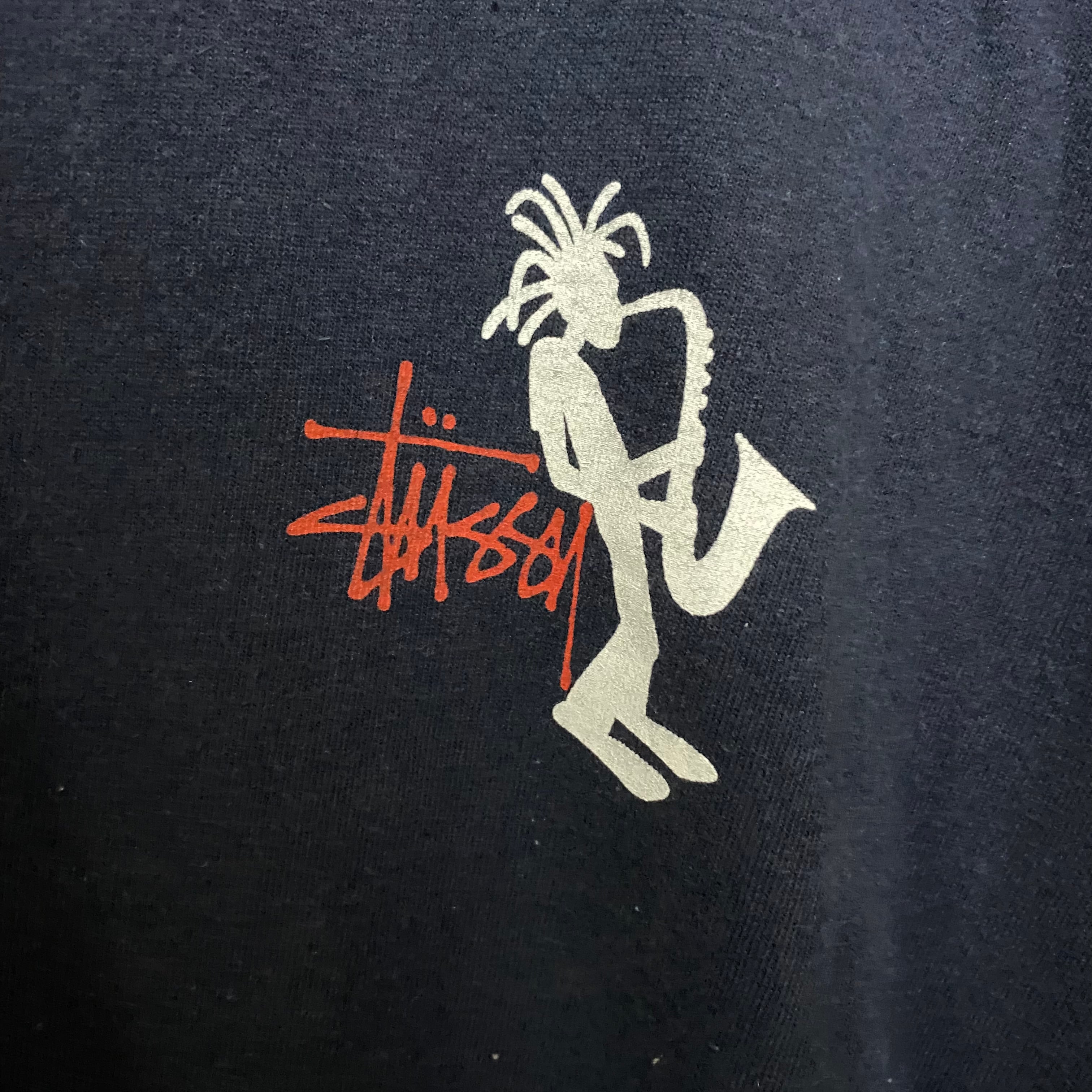 Old stussy Tシャツ 90s シャドーマン USA製 ジャズマン | LUCKY BASE